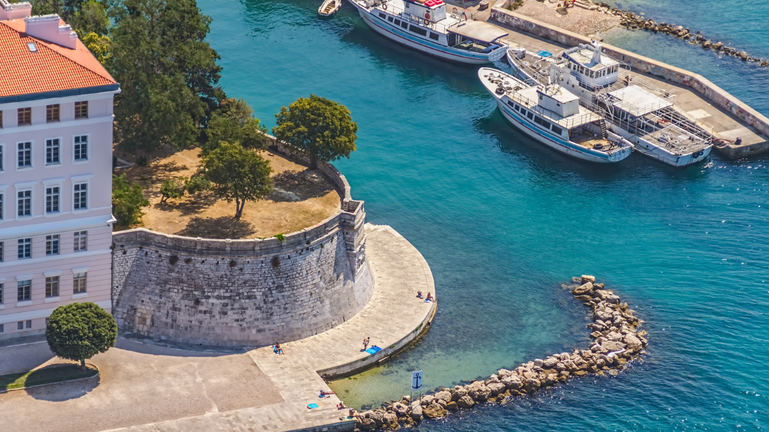 zadar időjárás augusztus